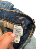 *NWT Veronica Beard Leah Stretch Cotton Denim Mid-Rise Straight Leg Ankle Jeans, Size 24 (00)