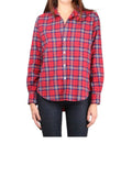 *Frank & Eileen Eileen Brushed Cotton Plaid Long Sleeve Button-Up Shirt, Size S