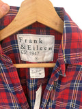 *Frank & Eileen Eileen Brushed Cotton Plaid Long Sleeve Button-Up Shirt, Size S