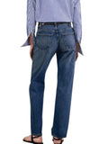 ^Nili Lotan Smith Denim High Rise Button Fly Straight Leg Jeans, Size 27(4)