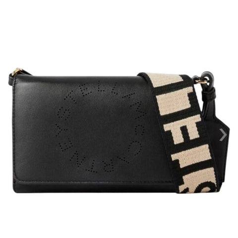 ^Stella McCartney Mini Logo Shoulder Strap Wallet Crossbody Bag