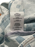 *NWT Ramy Brook Luna Cotton Woven Check Sleeveless Scoop Neck Cami Front Slit Midi Dress, Size 4