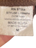*Lanston Stretch Knit Sleeveless Round Neck Side Tie Waist Faux Wrap Midi Dress, Size M