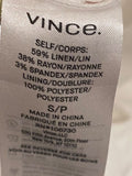 *Vince Stretch Linen Sleeveless Cami Midi Dress, Size S