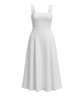 *Vince Stretch Linen Sleeveless Cami Midi Dress, Size S