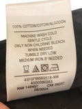 *Favorite Daughter The Taylor Denim Faux Leather Trim Wide Leg Trousers Pants, Size 29 (8)
