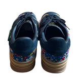 *NWT Adidas X Liberty Gazelle Bold Suede & Textile Floral Triple Stacked Platform Sneakers, Size W10.5