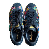 *NWT Adidas X Liberty Gazelle Bold Suede & Textile Floral Triple Stacked Platform Sneakers, Size W10.5