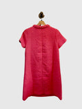 *Tuckernuck Tweed Jackie Boucle Cap Sleeve Braided High Neck Mini Shift Dress, Size XS