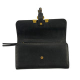 *Chloe Marcie Portefeuille Leather Contrast Stitching Tri-Fold Continental Wallet w/Box