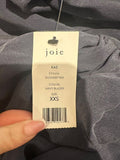 *NWT Joie Kaz Silk Long Sleeve V-Neck Pleated Empire Waist Midi Dress, Size XXS