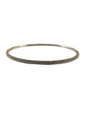 *Lagos Signature Sterling Silver Caviar Beaded Bangle Bracelets Gift Set of 2, Size M