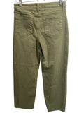 *L'Agence Wanda High Rise Five Pocket Zip Closure Wide-Leg Cropped Raw Hem Jeans, Size 27 (4)