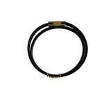 *NWT Saint Laurent Small Opyum Leather Wrap Bracelet w/Box