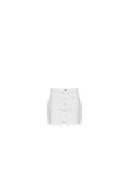 *NWT FRAME Le Mini Slit Front Stretch Twill Raw Hem Mini Skirt, Size 31(12)