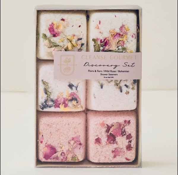 Cleanse Gourmet Botanical Discovery Set Shower Steamers