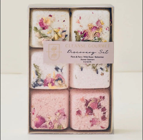 Cleanse Gourmet Botanical Discovery Set Shower Steamers