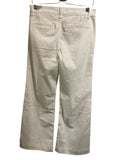 *ASKK NY Twill High-Rise Wide-Leg Full-Length Trousers Pants, Size 27 (4)