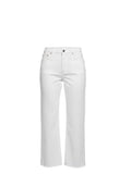 *ASKK NY Twill High-Rise Wide-Leg Full-Length Trousers Pants, Size 27 (4)