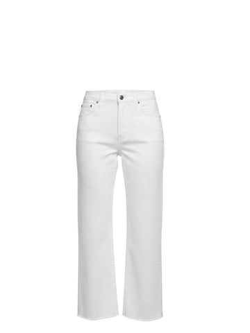 *ASKK NY Twill High-Rise Wide-Leg Full-Length Trousers Pants, Size 27 (4)
