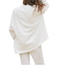 *Frank & Eileen Barbara Beach Cardigan Cotton Terry Raw Edges Open Front Jacket, Size M