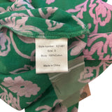 *NWT XiRENA Mykah Cotton Voile Floral 3/4 Sleeve V-Neck Button Front Tie Waist Maxi Dress, Size S