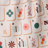 Geometry Cypress Tile Toss Tea Towel
