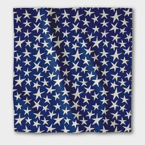 Geometry Saddle Stars & Stripes 4th of July Dinner Napkins, Set of 6
