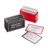 Brass Monkey Emergency Dad Jokes Card Deck Box