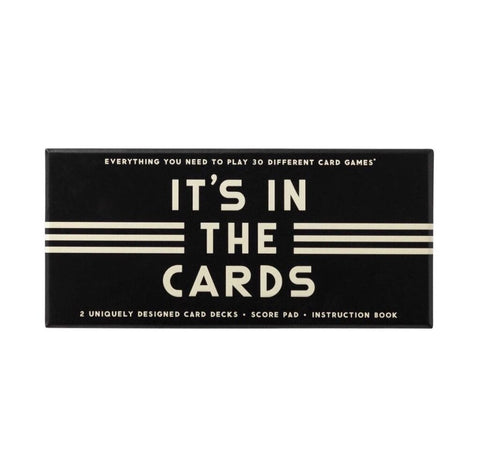 Brass Monkey It's in the Cards Playing Cards Game Set