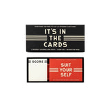 Brass Monkey It's in the Cards Playing Cards Game Set