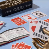 Brass Monkey It's in the Cards Playing Cards Game Set