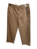 *NWT AMO Ursula Cotton Twill Mid-Rise Baggy Fit Cropped Pants, Size 26(2)