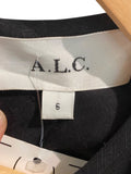 *NWT A.L.C. Rue Linen Blend Sleeveless Halterneck Fit & Flare Mini Dress, Size 6