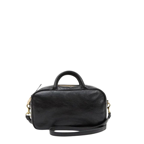 ^Clare V. Petite Claude Leather Top Handles Convertible Mini Crossbody Bag