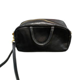 *Clare V. Petite Claude Leather Top Handles Convertible Mini Crossbody Bag