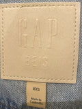 *Gap x BÉIS Faded Denim Oversized Hooded Trucker Jean Jacket, Size XXS