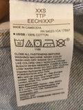 *Gap x BÉIS Faded Denim Oversized Hooded Trucker Jean Jacket, Size XXS