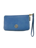 *Tory Burch Emerson Saffiano Leather Zip Around Continental Wallet Wristlet