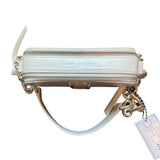 *Marc Jacobs The Snapshot Crocodile Embossed Leather Double J Logo Top Zip Chain Shoulder Strap Camera Bag