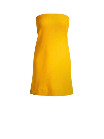 *NWT Simon Miller Poi Cotton Modal Terry Strapless Elastic Top Tube Mini Dress, Size XS