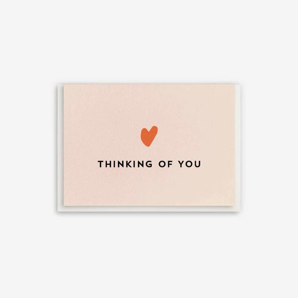 Dahlia Press Thinking of You Enclosure Greeting Card