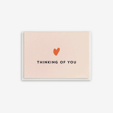 Dahlia Press Thinking of You Enclosure Greeting Card
