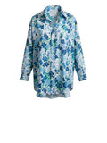 *Frank & Eileen Shirley Oversized Fit Cotton Floral Long Sleeve Button-Up Shirt, Size M