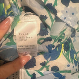 *Frank & Eileen Shirley Oversized Fit Cotton Floral Long Sleeve Button-Up Shirt, Size M