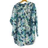 *Frank & Eileen Shirley Oversized Fit Cotton Floral Long Sleeve Button-Up Shirt, Size M