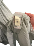 *THE GREAT. The Folk Cotton Voile Smocked Waist Pull-On Tiered Midi Skirt, Size TG1=S