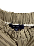 *Soeur Andreas Cotton High-Rise Elastic Side Tie Waist Pull-On Tapered Leg Ankle Pants, Size FR36=4