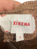 *XiRENA Florence Cotton Poplin Sleeveless Scoop Neck Smocked Bodice Midi Dress, Size S