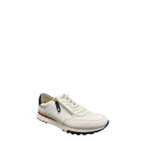 *Paul Green 5310 Leather Lace-Up Side Zipper Low Top Sneakers, Size UK7.5=US10